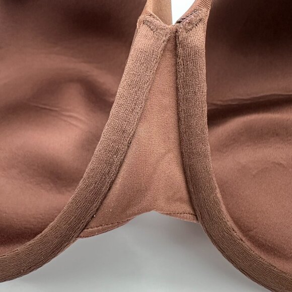 SKIMS Smoothing Intimates Full Coverage Lightly Lined Bra, Size 40H, Cocoa Brown - Picture 6 of 12